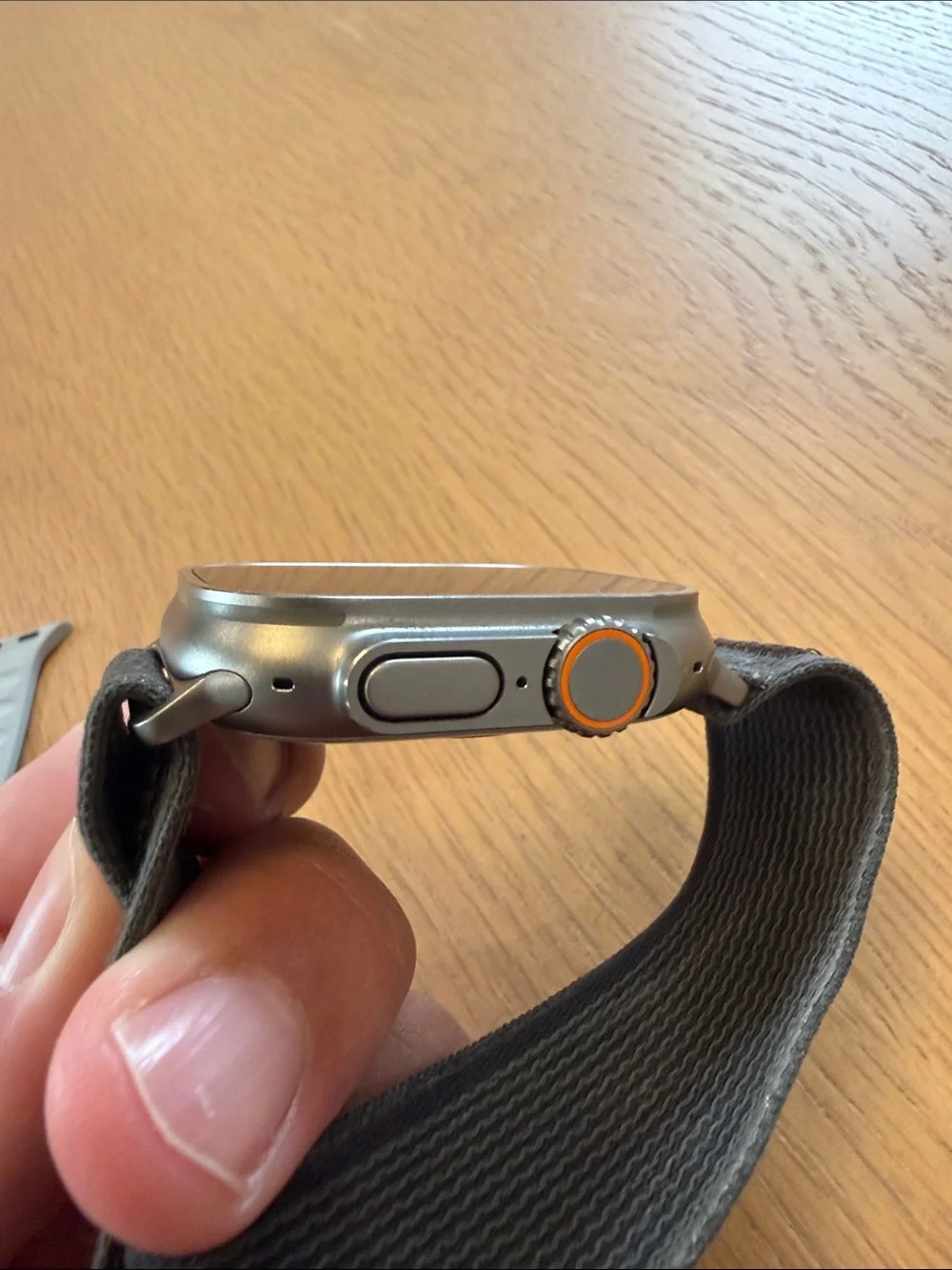 Apple Watch Ultra Titanium 49MM With 3 Bands Including Nomad Band! Also Box